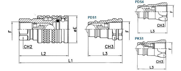 PPS1系列快速接头